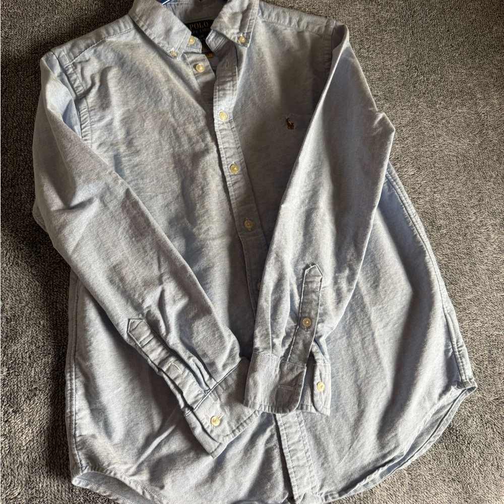 Polo Ralph Lauren Kids Light Blue Button Down Shirt